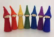 Rainbow Gnomes Set Of Seven