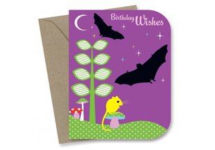 Go Batty Birthday Card