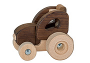 Goki Nature Wooden Tractor Toy